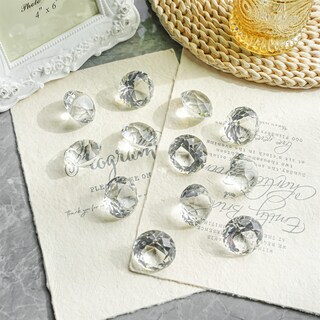 Foto 7 | Foto 7 | Figuras Hdcrystalgifts 12 Unidades Cristal Transparente Gemas De 3 Cm - Venta Internacional.