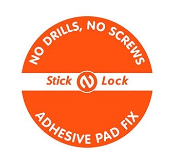 Foto 6 | Foto 6 | Portarrollos Better Living Kroma Stick 'n Lock+ Chrome - Venta Internacional.