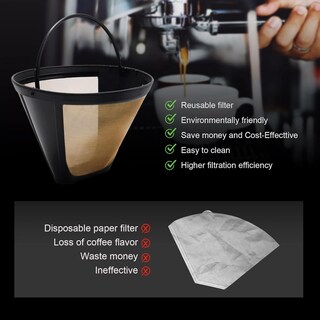 Foto 5 | Foto 5 | Filtro De Café Bodum Medelco #4 Cone De Acero Inoxidable - Venta Internacional.