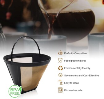Foto 7 | Foto 7 | Filtro De Café Bodum Medelco #4 Cone De Acero Inoxidable - Venta Internacional.