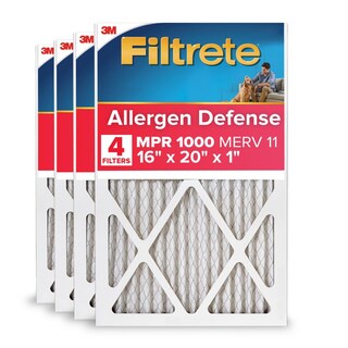 Foto 1 | Foto 1 | Filtro De Aire Hvac Filtrete Merv 11 Mpr 1000 40 X 50 X 2 Cm Paquete De 4 - Venta Internacional.