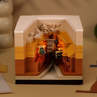 Foto 4 | Foto 4 | Calendario De Escritorio Cowenhey 2026 Con Luz Led Y Bloc De Notas Con Forma De Árbol 3d - Venta Internacional.