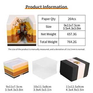 Foto 7 | Foto 7 | Calendario De Escritorio Cowenhey 2026 Con Luz Led Y Bloc De Notas Con Forma De Árbol 3d - Venta Internacional.