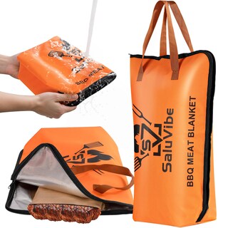 Foto 1 | Foto 1 | Manta Para Comer Carne Para Barbacoa Saluvibe 38 X 53 X 18 Cm Color Naranja - Venta Internacional.
