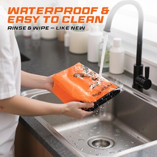 Foto 5 | Foto 5 | Manta Para Comer Carne Para Barbacoa Saluvibe 38 X 53 X 18 Cm Color Naranja - Venta Internacional.