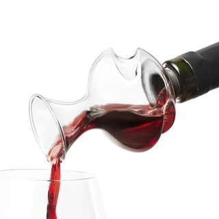 Foto 1 | Foto 1 | Aireador De Vino Final Touch Wa74 De Vidrio Con Silicona 8x8x15 Cm - Venta Internacional.
