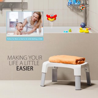 Foto 7 | Foto 7 | Banqueta Para Baño Better Living Smart Con Patas De Aluminio Blanco - Venta Internacional.