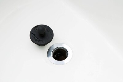 Foto 5 | Foto 5 | Tapones Con Tapón Para Bañeras 2 Unidades Color Negro Universal 2.2 Pulgadas - Venta Internacional.