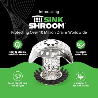 Foto 2 | Foto 2 | Colador Para Lavabo De Baño Sinkshroom Ultra De Acero Inoxidable - Venta Internacional.