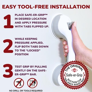 Foto 2 | Foto 2 | Barras De Agarre Con Ventosa Que Permiten Un Agarre Más Seguro Y Cambian Los Estilos De Vida - Venta Internacional.