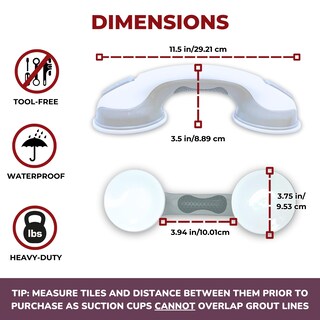 Foto 6 | Foto 6 | Barras De Agarre Con Ventosa Que Permiten Un Agarre Más Seguro Y Cambian Los Estilos De Vida - Venta Internacional.