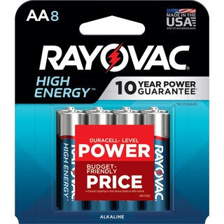Foto 1 | Foto 1 | Pilas Alcalinas Aa De Alta Energía Rayovac Paquete De 8 - Venta Internacional.