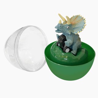 Foto 4 | Foto 4 | Huevos De Pascua Con Coches Retráctiles De Dinosaurio Para Niños Paquete De 4 - Venta Internacional.