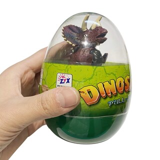 Foto 5 | Foto 5 | Huevos De Pascua Con Coches Retráctiles De Dinosaurio Para Niños Paquete De 4 - Venta Internacional.
