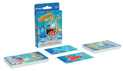 Foto 2 | Foto 2 | Juego De Cartas Pressman Shark Bite War Para 2-4 Jugadores A Partir De 4 Años - Venta Internacional.