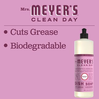 Foto 4 | Foto 4 | Jabón Líquido Para Platos Mrs. Meyer's Clean Day Peony 473 Ml - Venta Internacional.