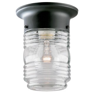 Foto 1 | Foto 1 | Tarro De Gelatina Light Fixture Westinghouse 6691900 Color Negro Mate - Venta Internacional.