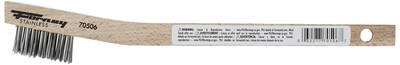Foto 3 | Foto 3 | Cepillo Para Rayar Alambre Forney Acero Inoxidable Mango De Madera 20 Cm - Venta Internacional.
