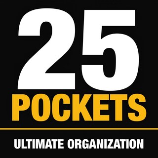 Foto 5 | Foto 5 | Organizador De Cinturón Para Herramientas Dewalt Professional Con Tirantes 25 Bolsillos - Venta Internacional.