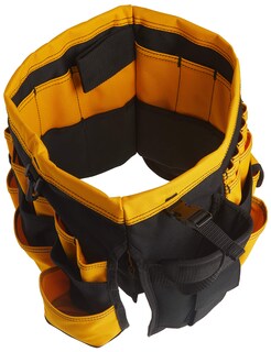 Foto 4 | Foto 4 | Cucharón Para Herramientas Custom Leathercraft 4122 61 Bolsillos Negro/amarillo - Venta Internacional.