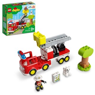 Foto 1 | Foto 1 | Set De Juguetes De Construcción Lego Duplo Town Fire Truck 10969 Kids 2-5 - Venta Internacional.