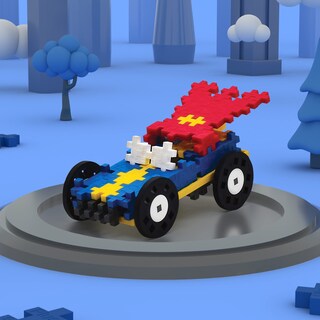 Foto 4 | Foto 4 | Tubo Building Block Kit Plus Plus Color Cars Con 200 Piezas - Venta Internacional.