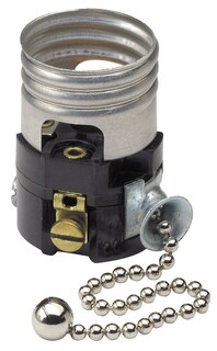 Foto 1 | Foto 1 | Cadena De Tracción Leviton 19980-m De Base Mediana Para Portalámparas - Venta Internacional.