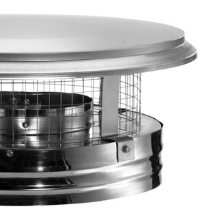 Foto 6 | Foto 6 | Tapa De Chimenea Duravent Duraplus De Acero Inoxidable De Triple Pared De 15 Cm - Venta Internacional.