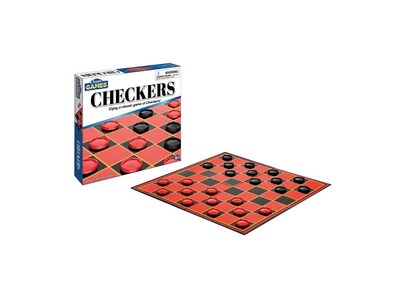 Foto 1 | Foto 1 | Juego De Mesa Playmaker Toys Checkers Juego Portátil De 20 Cm - Venta Internacional.
