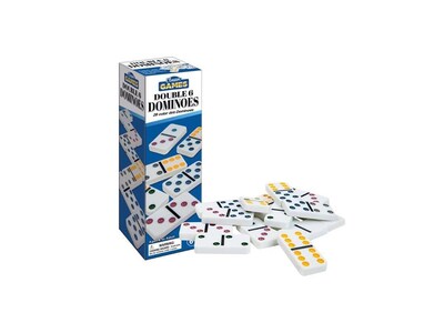 Foto 1 | Foto 1 | Juguetes Dominoes Playmaker De 20 X 20 Cm Clásicos A Juego Con Azulejos - Venta Internacional.