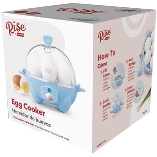 Foto 3 | Foto 3 | Cocedor De Huevos Rise By Dash Rec005gbsk04 Azul Con Capacidad Para 7 Huevos - Venta Internacional.