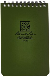 Foto 4 | Foto 4 | Libreta Rite In The Rain 946 Impermeable 10 X 15 Cm Color Verde - Venta Internacional.