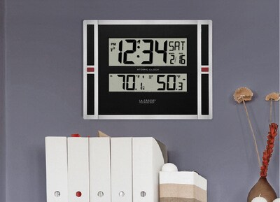 Foto 4 | Foto 4 | Reloj De Pared Atomic La Crosse Technology 28 Cm Para Interiores Y Exteriores - Venta Internacional.