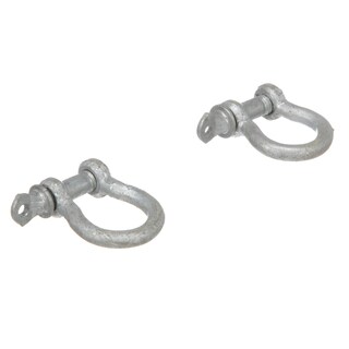 Foto 1 | Foto 1 | Anchor Shackle Seachoice Galvanizado 1/4 Pulgadas Paquete De 2 - Venta Internacional.