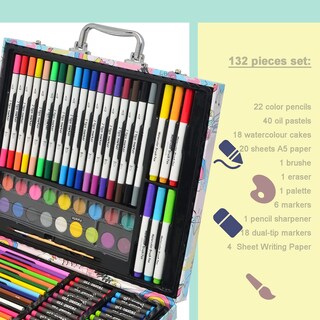 Foto 3 | Foto 3 | Art Set Darnassus Kit De Colores De Lujo De 132 Piezas - Venta Internacional.