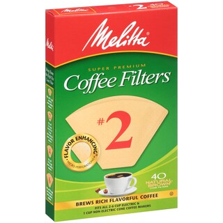 Foto 2 | Foto 2 | Filtros De Café Melitta #2 Cone Natural Brown 40 Unidades - Venta Internacional.