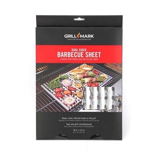 Foto 1 | Foto 1 | Bandeja Para Barbacoa Grill Mark Acero Inoxidable De Doble Cara 46 X 31 Cm - Venta Internacional.