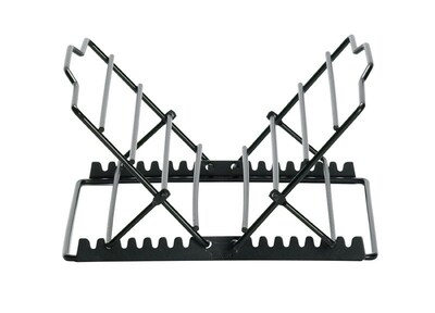 Foto 1 | Foto 1 | Asador Harold Import De Metal Ajustable Antiadherente Gris - Venta Internacional.