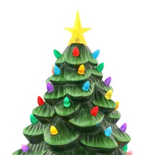 Foto 4 | Foto 4 | Luces Led De Cerámica Artificial Tree Mr. Christmas De 36 Cm - Venta Internacional.