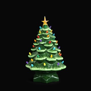 Foto 5 | Foto 5 | Luces Led De Cerámica Artificial Tree Mr. Christmas De 36 Cm - Venta Internacional.