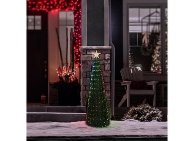 Foto 3 | Foto 3 | Árbol De Navidad Led Multidesplegable Yard Decor Celebrations De 1 2 M - Venta Internacional.