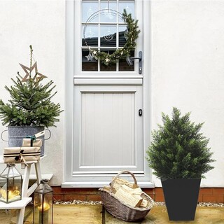 Foto 5 | Foto 5 | Árbol De Cedro Artificial R's Ceder 61 Cm Con Protección Uv Para Exterior - Venta Internacional.