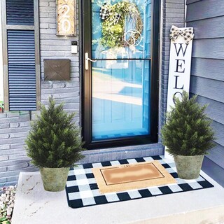 Foto 7 | Foto 7 | Árbol De Cedro Artificial R's Ceder 61 Cm Con Protección Uv Para Exterior - Venta Internacional.