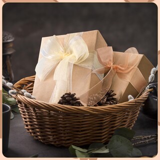 Foto 5 | Foto 5 | Juego De Cintas Mlurcu De Organza Transparente 2 54 Cm X 137 M 6 Rollos Color Marrón - Venta Internacional.