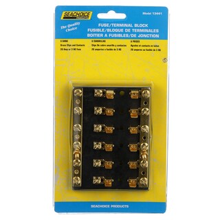 Foto 5 | Foto 5 | Bloque De Terminales Seachoice Clips De Latón De 6 Elementos 11 X 8 X 2 Cm - Venta Internacional.