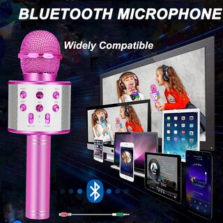 Foto 3 | Foto 3 | Micrófono Para Máquina De Karaoke Zzlwan Para Niños De 3 A 12 Años - Venta Internacional.