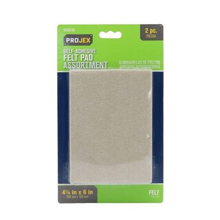 Foto 1 | Foto 1 | Protector De Piso Para Muebles Projex Manta De Fieltro Marrón 11x15 Cm Paquete Con 2 - Venta Internacional.