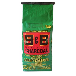 Foto 1 | Foto 1 | Combustible Sólido Carbón Vegetal Hickory B&b 9 Kg 100% Natural - Venta Internacional.