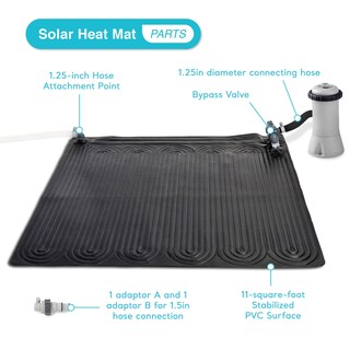 Foto 3 | Foto 3 | Alfombrilla Solar Para Piscina Intex 120 X 120 Cm Para 8000 Galones - Venta Internacional.