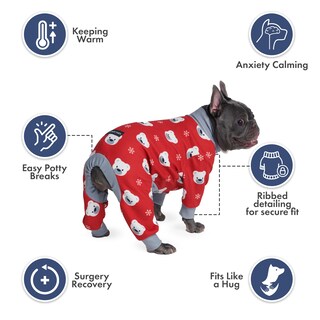 Foto 4 | Foto 4 | Pijama Para Perro Spark Paws Christmas Recovery Traje Polar Bear 3xl - Venta Internacional.